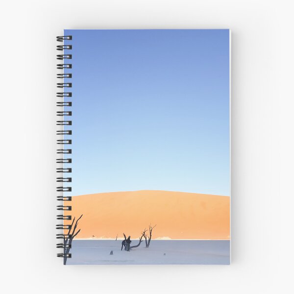 Item preview, Sossusvlei dunes  landscape at Dead Vlei old trees, orange dunes dead tree and tourist in silhouette on salt pan  designed and sold by Brian Scantlebury.