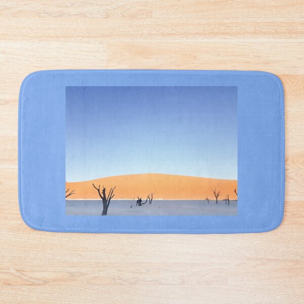 Item preview, Sossusvlei dunes  landscape at Dead Vlei old trees, orange dunes dead tree and tourist in silhouette on salt pan  designed and sold by Brian Scantlebury.