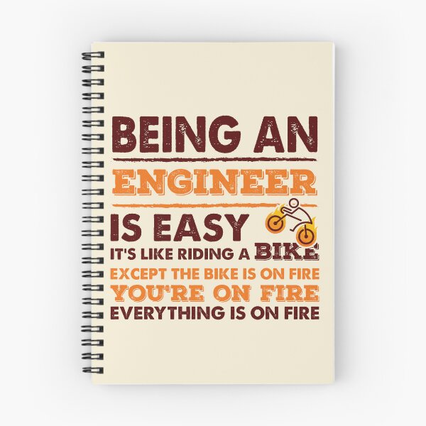 Item preview, Being An Engineer Is Easy - Funny Engineer Quote Gift Idea For Men and Womens designed and sold by Mmmm3344.