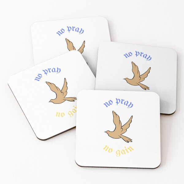 Item preview, no pray no gain designed and sold by DoraHappy.