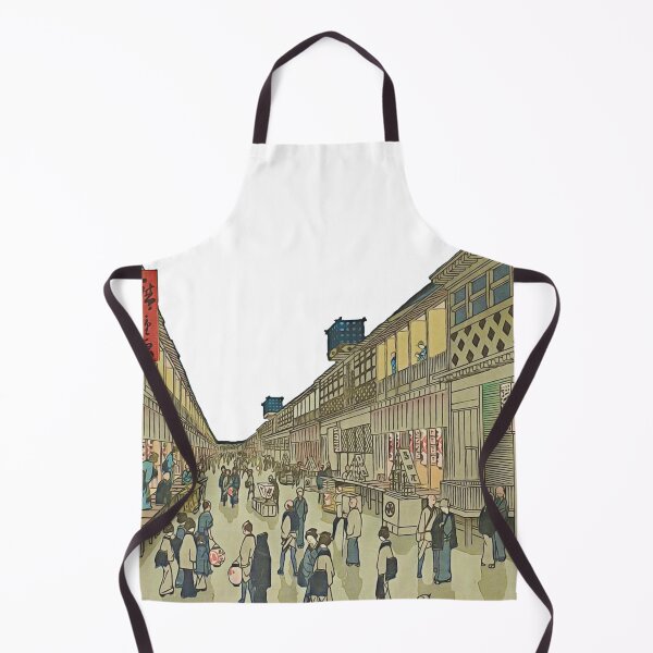 Item preview, Ukiyoe Street Cutout 浮世絵 designed and sold by amuseXpress.
