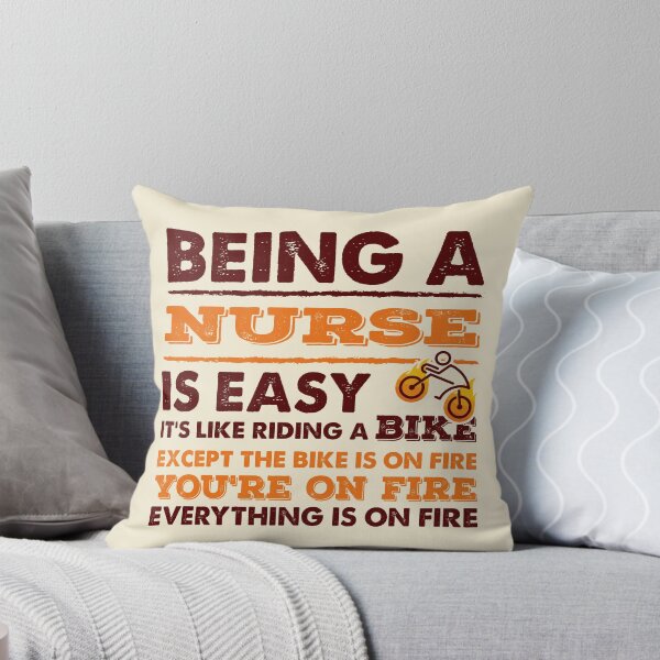 Item preview, Being A Nurse Is Easy - Funny Nurse Quote Gift Idea For Men and Womens designed and sold by Mmmm3344.