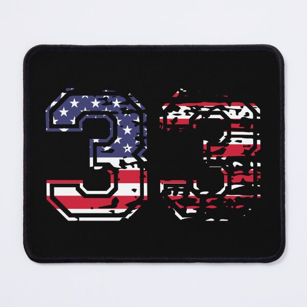 Item preview, 33 american football number USA thirty three designed and sold by Proud Pro Gifts.