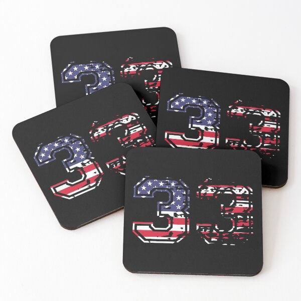 Item preview, 33 american football number USA thirty three designed and sold by Proud Pro Gifts.