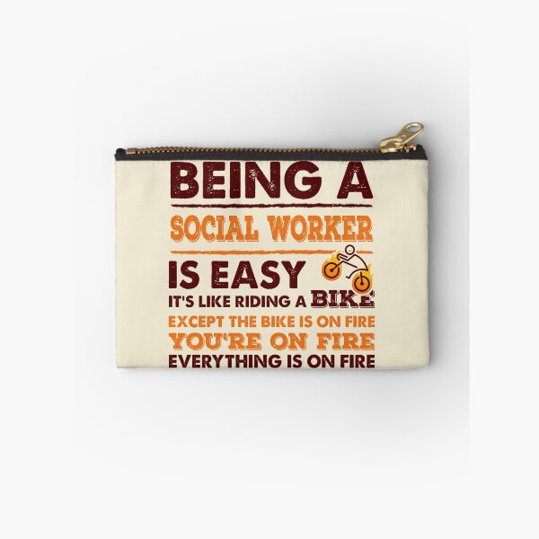 Item preview, Being A Social Worker Is Easy - Funny Social Worker Quote Gift Idea For Men and Womens designed and sold by Mmmm3344.