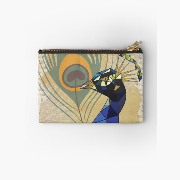 Item preview, Beautiful Old World Peacock On Parchment Paper Pattern Trending Grandmillennial Style designed and sold by H3designs.