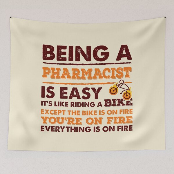 Item preview, Being A Pharmacist Is Easy - Funny Pharmacist Quote Gift Idea For Men and Womens designed and sold by Mmmm3344.