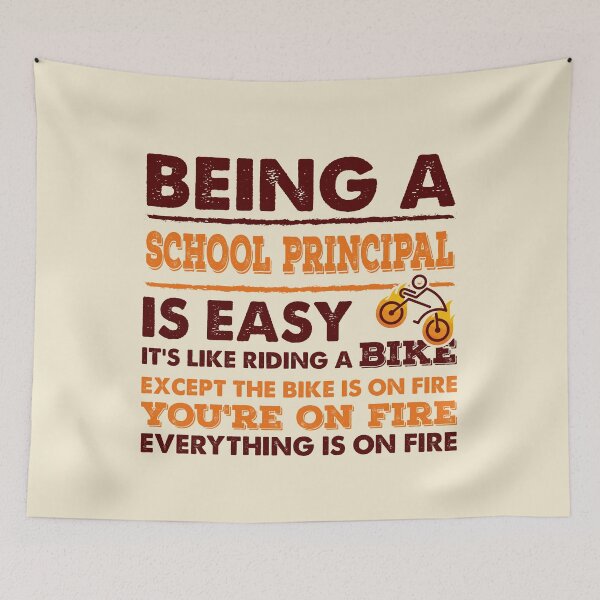 Item preview, Being A School Principal Is Easy - Funny School Principal Quote Gift Idea For Men and Womens designed and sold by Mmmm3344.