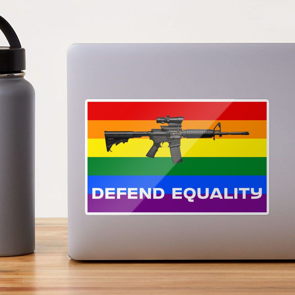 Defender Shield (LGBTQ+) | Sticker