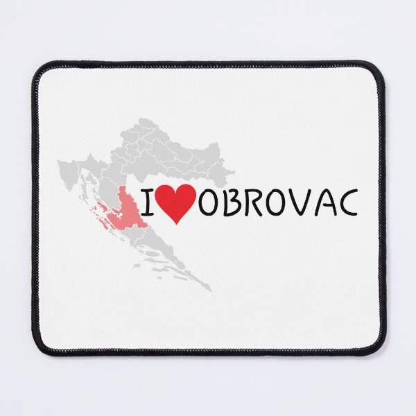 Item preview, "I Love Obrovac" designed and sold by MC Art Studio.