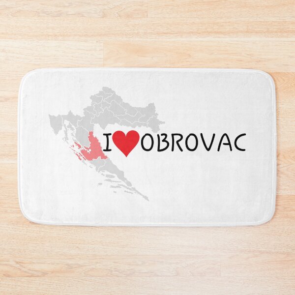Item preview, "I Love Obrovac" designed and sold by MC Art Studio.