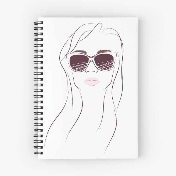 Item preview, Simply fashion portrait of woman in sunglasses designed and sold by TorriPhoto.