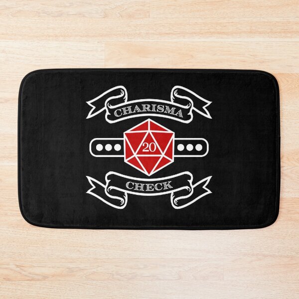 Item preview, Charisma Check - 20 - White/Red designed and sold by Daggerton.