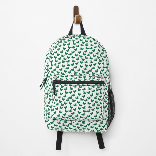 Item preview, Deep green and white butterfly print 2 designed and sold by LittleBettyMakes.