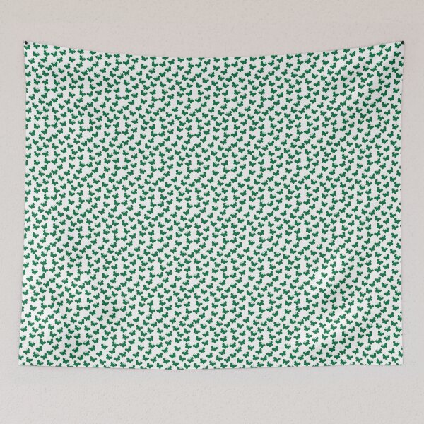 Item preview, Deep green and white butterfly print 2 designed and sold by LittleBettyMakes.