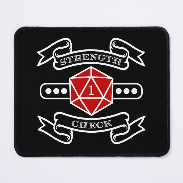 Item preview, Strength Check - 1 - White/Red designed and sold by Daggerton.