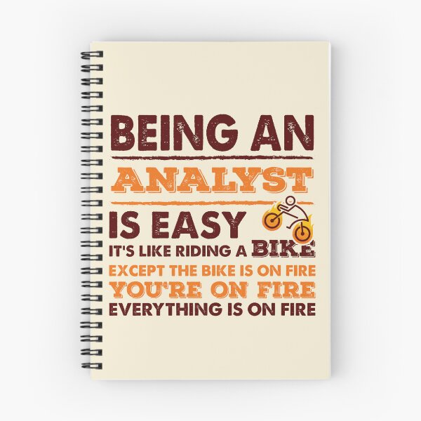 Item preview, Being An Analyst Is Easy - Funny Analyst Quote Gift Idea For Men and Womens designed and sold by Mmmm3344.