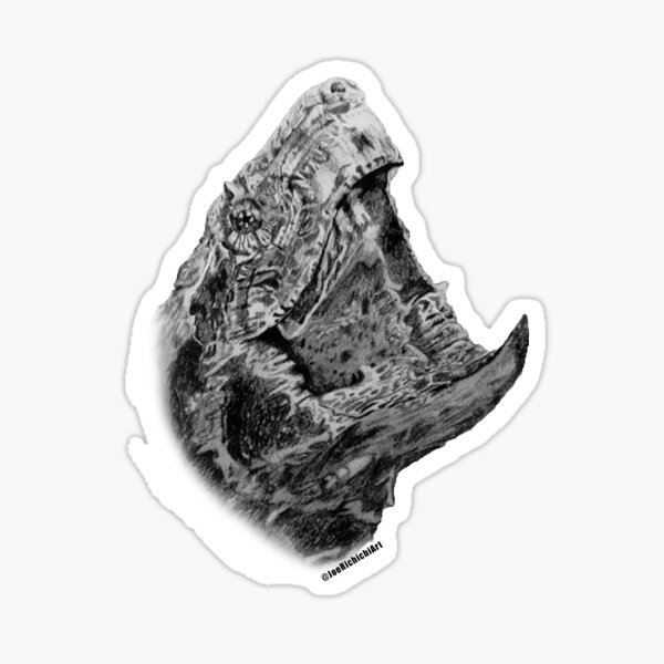 Alligator Snapping Turtle Sticker
