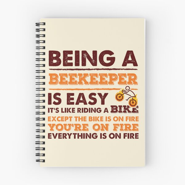 Item preview, Being A Beekeeper  Is Easy - Funny Beekeeper  Quote Gift Idea For Men and Womens designed and sold by Mmmm3344.