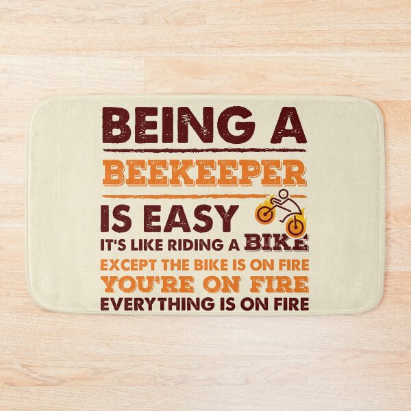 Item preview, Being A Beekeeper  Is Easy - Funny Beekeeper  Quote Gift Idea For Men and Womens designed and sold by Mmmm3344.
