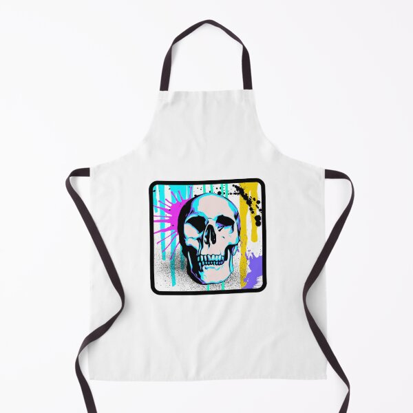 Item preview, Skull with Neon Paint designed and sold by Daggerton.