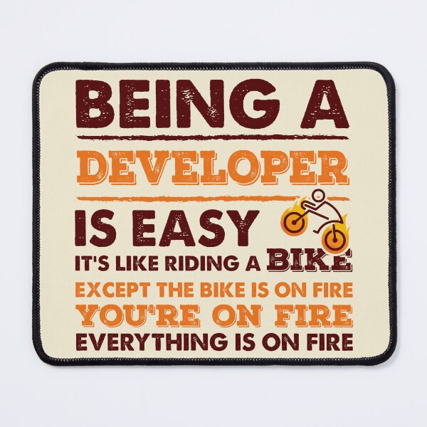 Item preview, Being A Developer Is Easy - Funny Developer Quote Gift Idea For Men and Womens designed and sold by Mmmm3344.