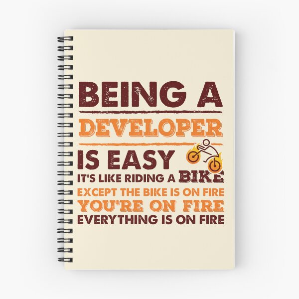 Item preview, Being A Developer Is Easy - Funny Developer Quote Gift Idea For Men and Womens designed and sold by Mmmm3344.