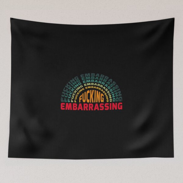 Item preview, Letterkenny Fucking Embarrassing Sticker designed and sold by samirdari7.