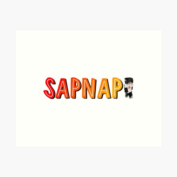 Sapnap MC Skin | Art Board Print