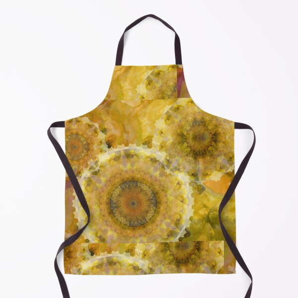 Item preview, Yellow and Gold Abstract Art - Yellow Impressions designed and sold by Sharon Cummings Art.