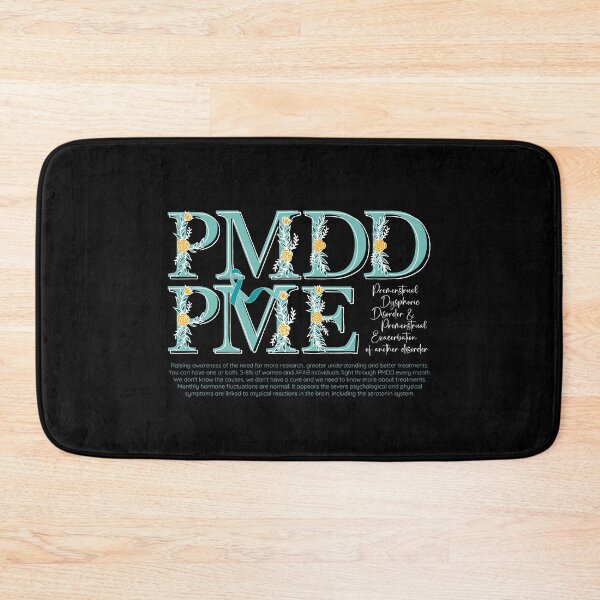 Item preview, Advocacy and conversation starter for Premenstrual Disorders Awareness Month, PMDD and PME, we need more understanding, awareness and research designed and sold by Orianah.