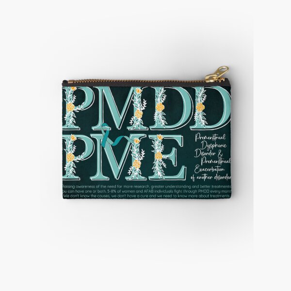 Item preview, Advocacy and conversation starter for Premenstrual Disorders Awareness Month, PMDD and PME, we need more understanding, awareness and research designed and sold by Orianah.