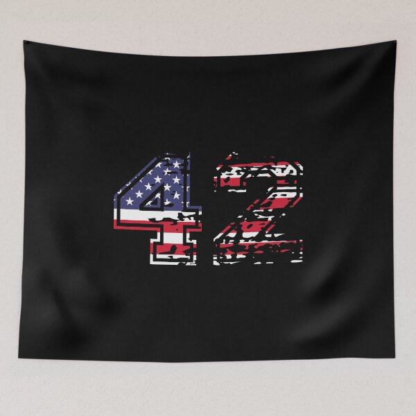 Item preview, 42 american football number USA forty two designed and sold by Proud Pro Gifts.