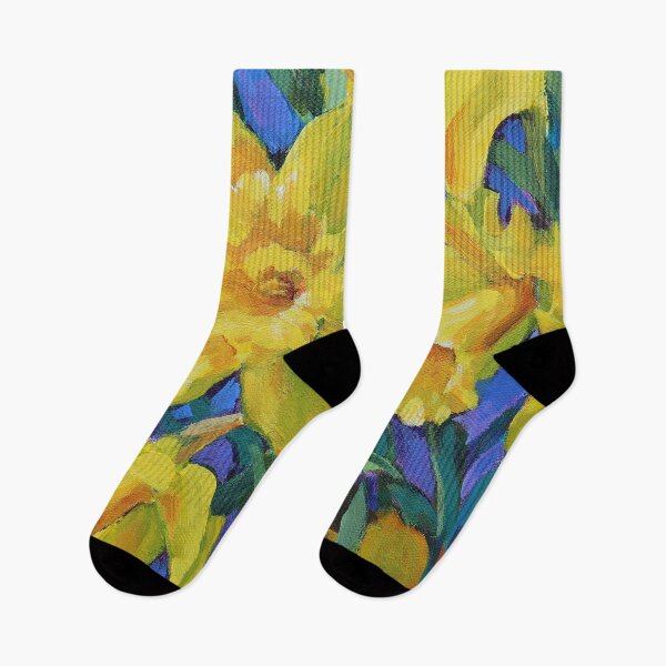 Item preview, Daffodils - colorful spring flowers designed and sold by Karen Ilari.