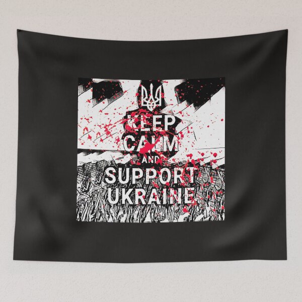Item preview, Keep Calm And Support Ukraine designed and sold by CDMCustom.
