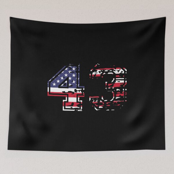 Item preview, 43 american football number USA forty three designed and sold by Proud Pro Gifts.