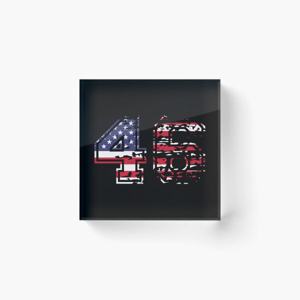 Item preview, 46 American football number USA forty-six designed and sold by Proud Pro Gifts.