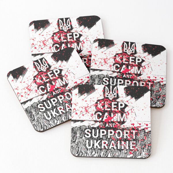 Item preview, Keep Calm And Support Ukraine designed and sold by CDMCustom.