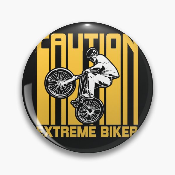 Item preview, Bmx Sports Caution Extreme Biker designed and sold by ClamenTaon.