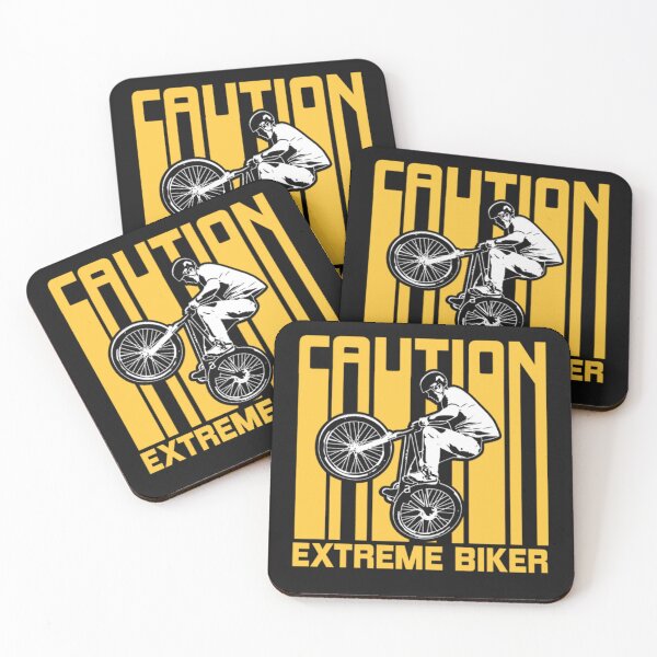 Item preview, Bmx Sports Caution Extreme Biker designed and sold by ClamenTaon.