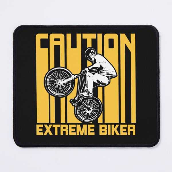 Item preview, Bmx Sports Caution Extreme Biker designed and sold by ClamenTaon.
