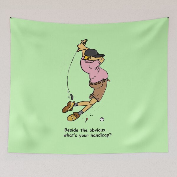 Item preview, Funny golfer... Besides the obvious, what's your handicap? designed and sold by SomeGuyLou.