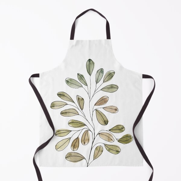 Item preview, Watercolor Green Leaves Art designed and sold by ArticraftShop.