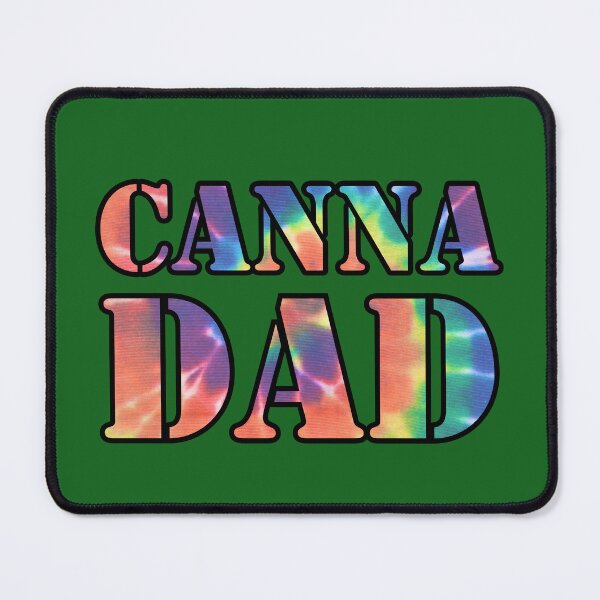 Item preview, CannaDad Mellow Rainbow Tie Dye Hippie Font Design for Stoner Moms, Mothers Who Smoke 420/Weed/Cannabis/Pot/Marijuana Design designed and sold by SteamParliament.