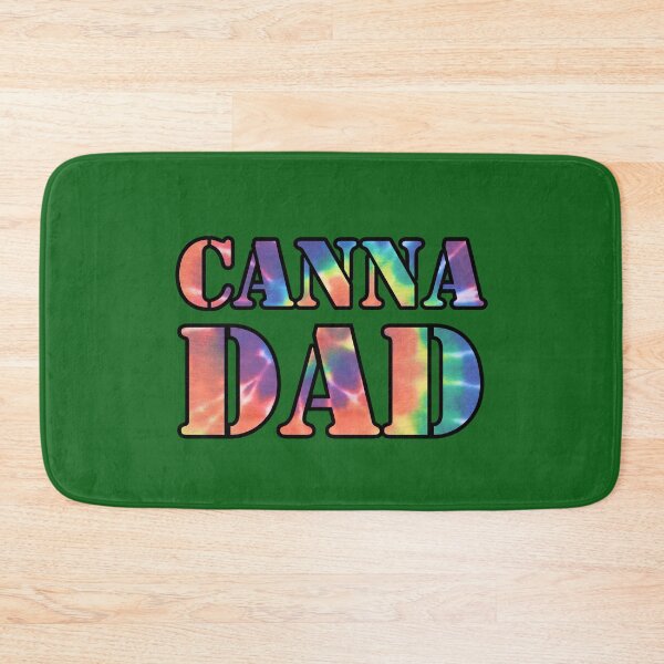 Item preview,  CannaDad Mellow Rainbow Tie Dye Hippie Font Design for Stoner Moms, Mothers Who Smoke 420/Weed/Cannabis/Pot/Marijuana Design designed and sold by SteamParliament.