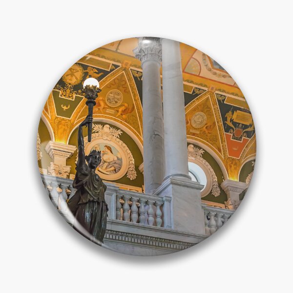 Item preview, USA. Washington D.C. Library of Congress. Statue. designed and sold by vadim19.