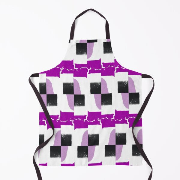 Aperçu de l'œuvre Dessin abstrait noir, blanc et violet créée et vendue par BlackAlchemy2.