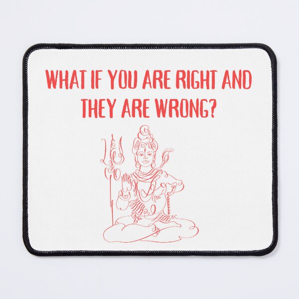 Item preview, "What if you're right and they are wrong" quote design designed and sold by KoopTroop ⭐⭐⭐⭐⭐.
