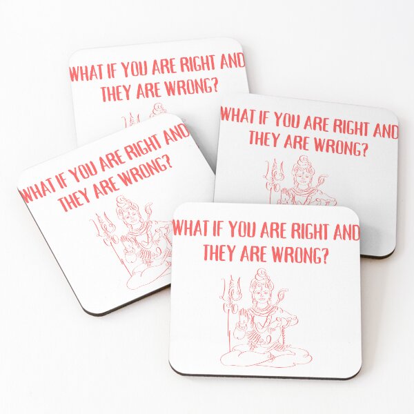 Item preview, "What if you're right and they are wrong" quote design  designed and sold by KoopTroop ⭐⭐⭐⭐⭐.