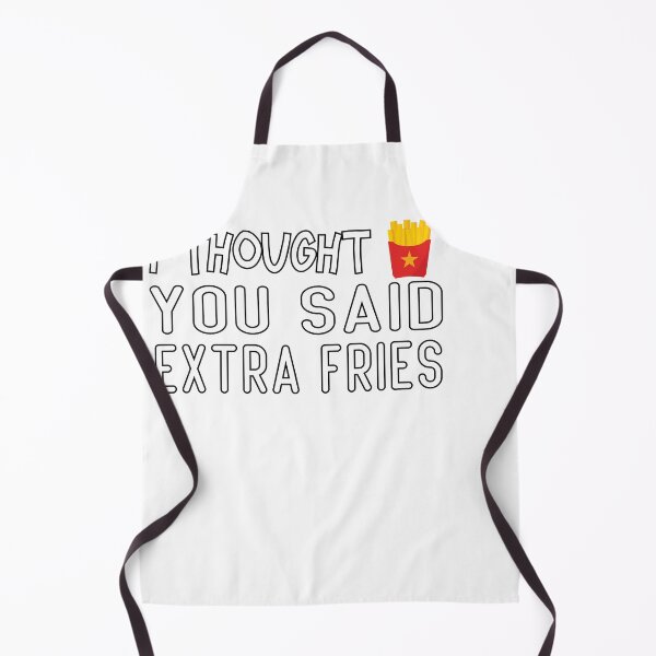 Item preview, EXERCISE? I THOUGHT YOU SAID EXTRA FRIES designed and sold by designreb.